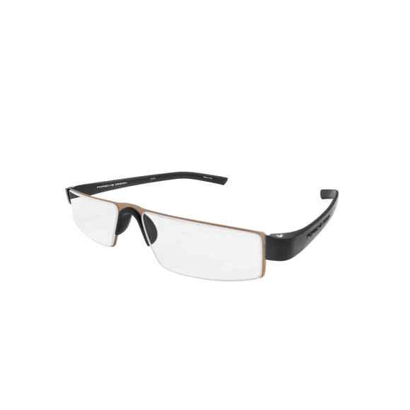 PORSCHE DESIGN P8814 Eyeglasses Eye Glasses B GOLD-BLACK-+1.5 Authentic New 54mm